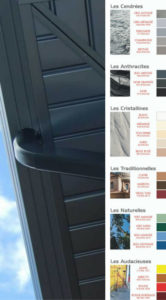 gouttière alu - sous face aluminium - Bourguignon Dal Alu
