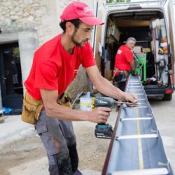 gouttière dal alu - pose couvertine alu - poseur de gouttière alu