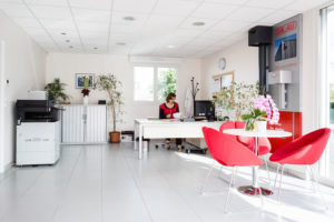 Bouguignon Dal Alu - intérieur accueil showroom