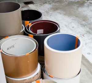 zinguerie aluminium - Bourguignon Dal Alu - gouttière aluminium couleur