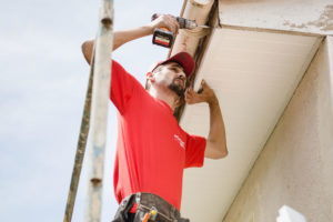 sous face aluminium - poseur de gouttière alu - gouttière dal alu