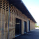 façade - sous face alu - descente de gouttière alu pour bâtiment professionnel à Rives (38)