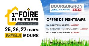 ACTU - BOURGUIGNON DAL'ALU Foire de printemps - offre spéciale - OG