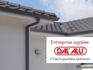 Gouttiere Dal alu-entreprise agréée dal alu-Bourguignon Dal’Alu