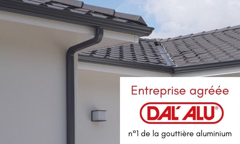 Gouttiere Dal alu-entreprise agréée dal alu-Bourguignon Dal’Alu