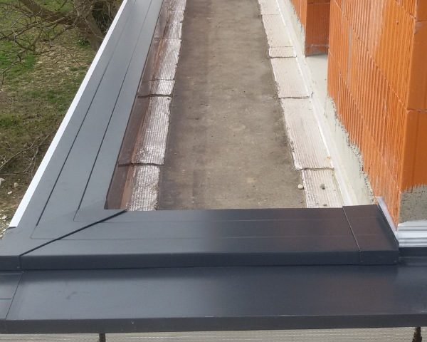 BOURGUIGNON Dal’Alu-etanchéité toiture terrasse-couvertine-réalisation isère