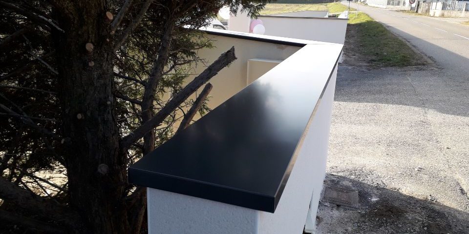Couvertine isère client particulier couvertine alu