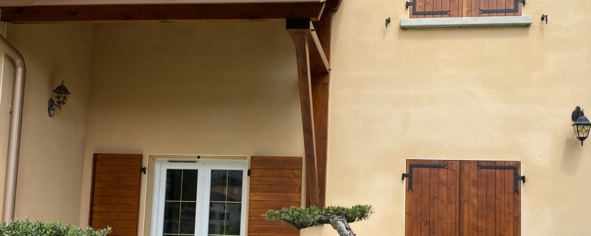 rénovation descente bandeaux et sous faces en isère avec Bourguignon Dal'Alu