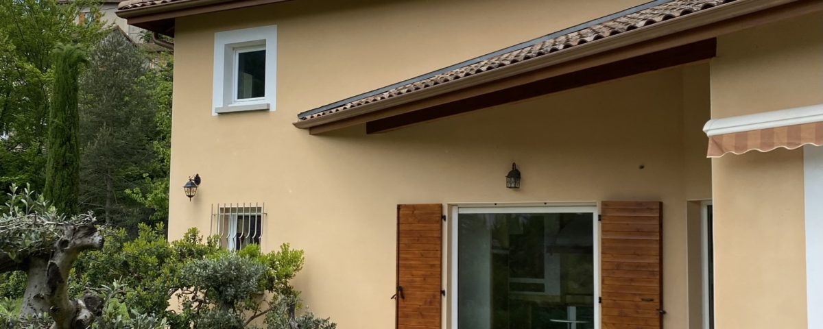 gouttière dal alu-rénovation- sous face et bandeaux - isère-BOURGUIGNON DAL ALU