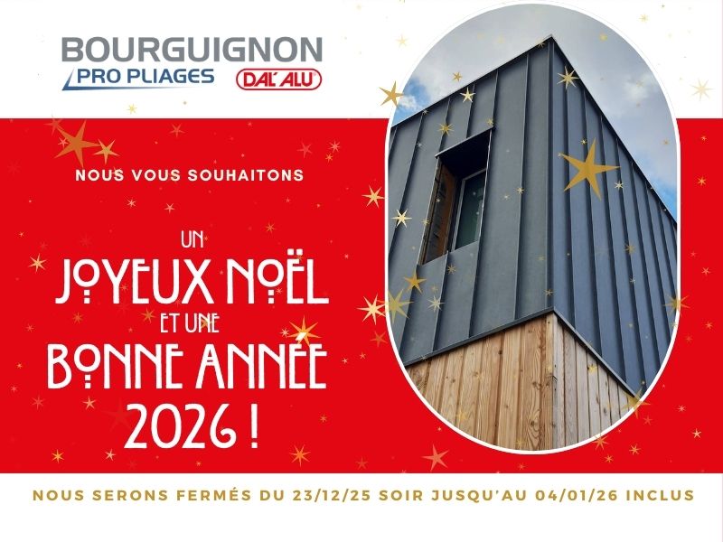 Bourguigon dal'alu adresses ses meilleurs voeux à ses clients pour 2026